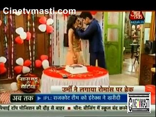Dharam ne Apne Birthday par ki Meera ko Lip Kiss 8 December 2015 Saath Nibhana Saathiya