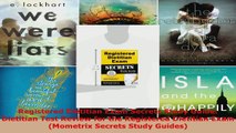 Read  Registered Dietitian Exam Secrets Study Guide Dietitian Test Review for the Registered EBooks Online