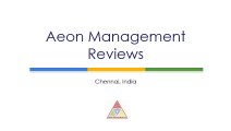 Aeon Management Reviews & Testimonials