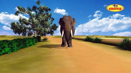 Haathi || An Elephant || 3D Animation || Hindi Nursery