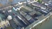 Aerial Footage Details Devastation Caused by Storm Desmond Flooding in Cockermouth