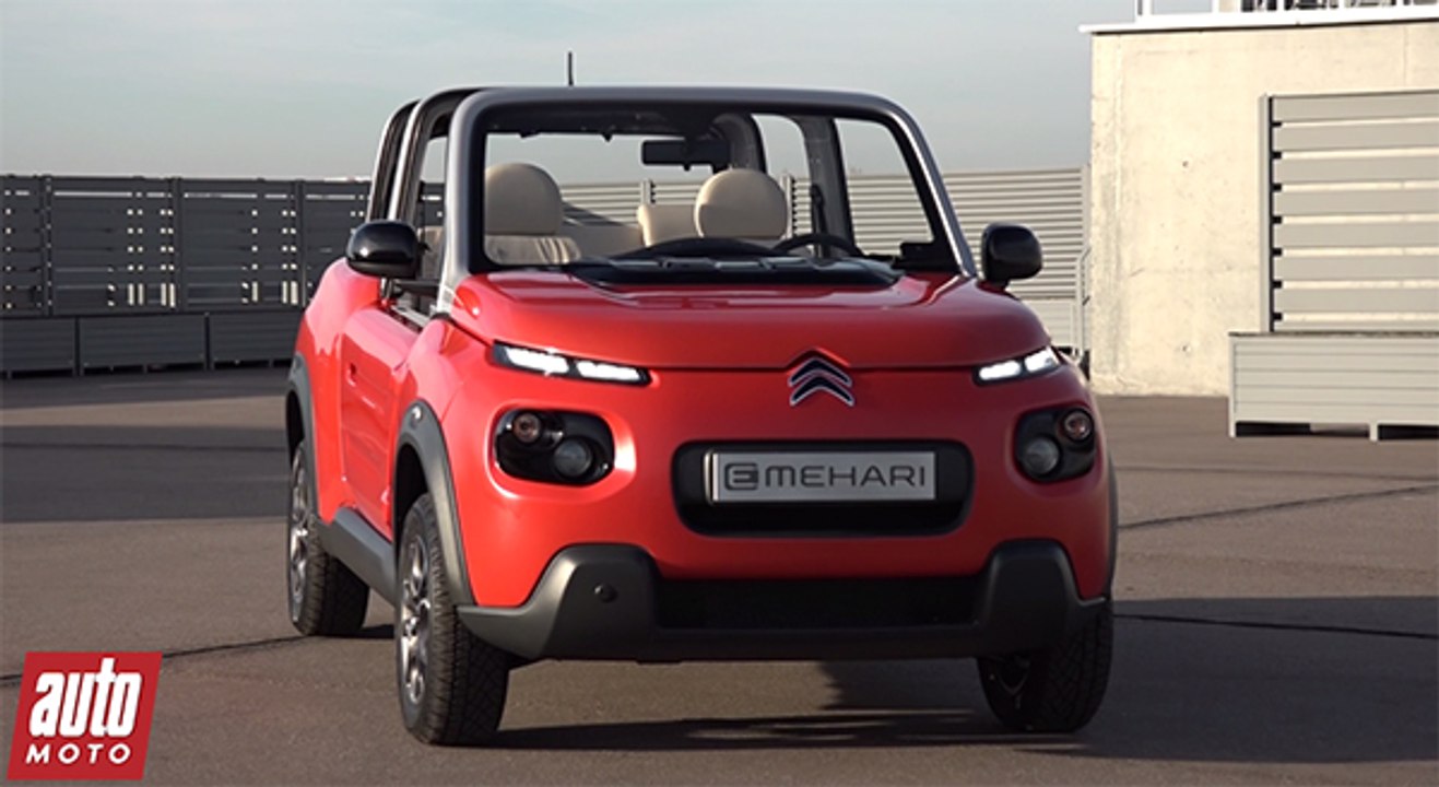 Citroën e-Méhari 2016 : présentation de la nouvelle voiture électrique (photos, prix, date de sortie, avis)