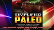 Paleo Simplified Eliminate Sugar Cravings Fatigue and Lose Weight