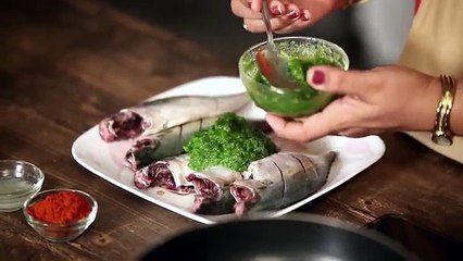 Bangda Fish Fry - Maharashtrian Style - Recipe by Archana in Marathi - Quick & Easy Indian Mackerel