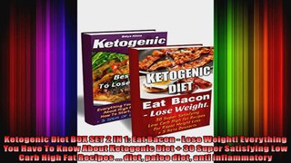 Ketogenic Diet BOX SET 2 IN 1 Eat Bacon  Lose Weight Everything You Have To Know About