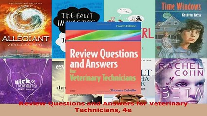 Download  Review Questions and Answers for Veterinary Technicians 4e EBooks Online