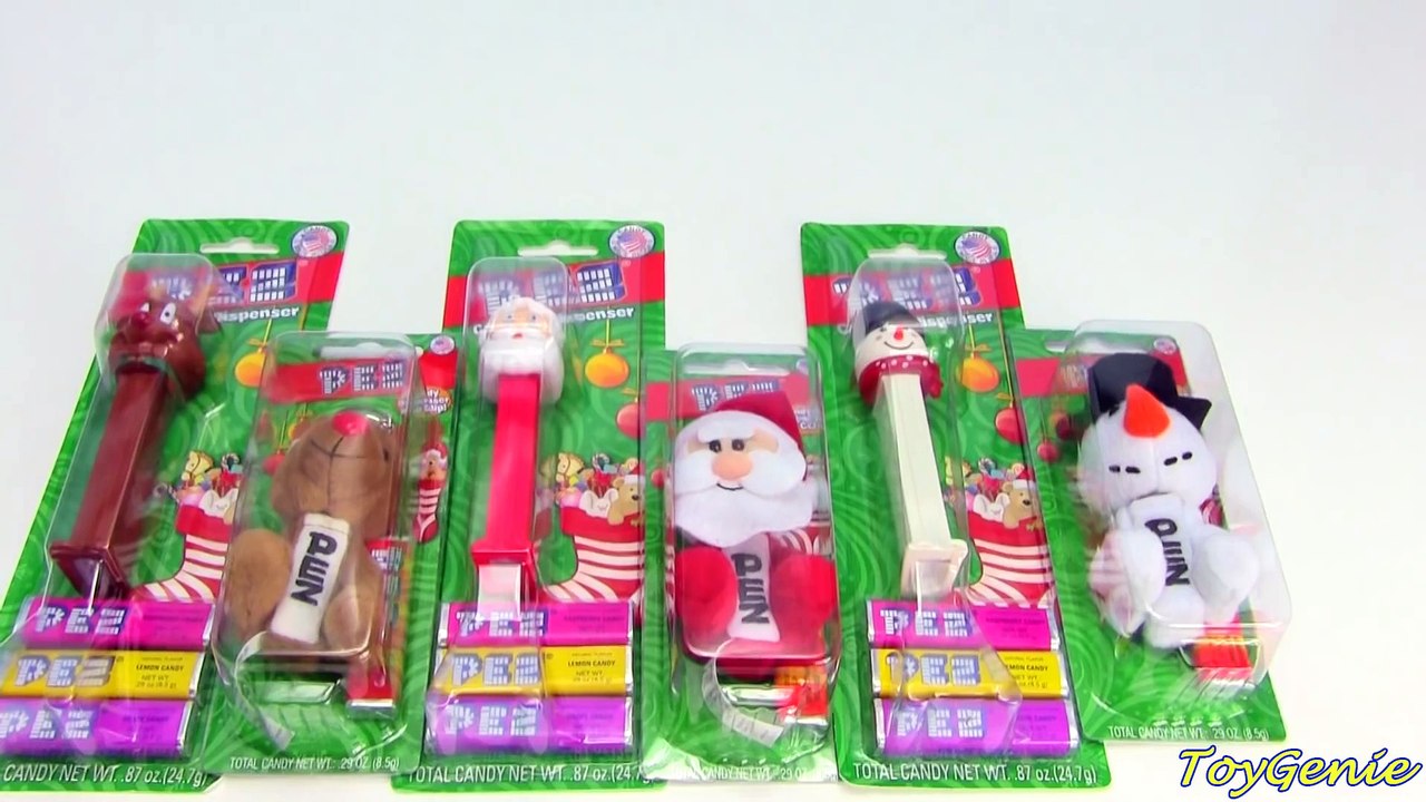 PEZ Christmas Edition - Candy Dispenser (Snowman, Santa Claus
