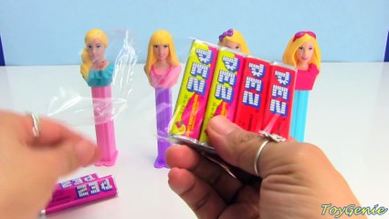 Barbie Handbag School Lunchbox Carry Case Barbie Doll Figure PEZ Candy   Toy Surprise Egg