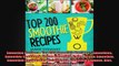 Smoothie Recipes  Top 200 Smoothie Recipes Smoothies Smoothie Cookbook Vegan Smoothie