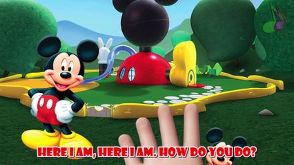 Mickey Mouse and Friends Finger Family   Nursery Rhymes For Kids