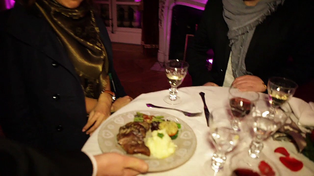 Une demande en mariage lors d'un feu d'artifice !