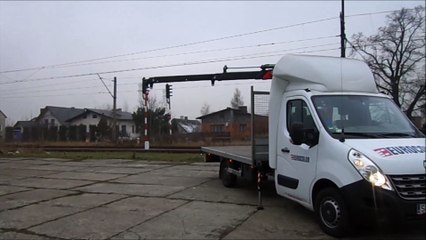 Praca żurawiem HDS BEFARD BF2000B.12
