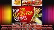 GlutenFree Cookbook  Top 200 Gluten Free Recipes Grain Free GlutenFree cookbook Gluten
