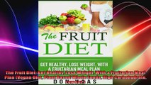 The Fruit Diet Get Healthy Lose Weight With a Fruitarian Meal Plan Vegan Diet Plant