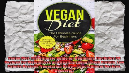 Download Video: Vegan Diet The Ultimate Guide for Beginners includes 30 Recipes for Weight Loss and