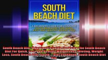 South Beach Diet A Beginners Guide For Using The South Beach Diet For Quick Easy and