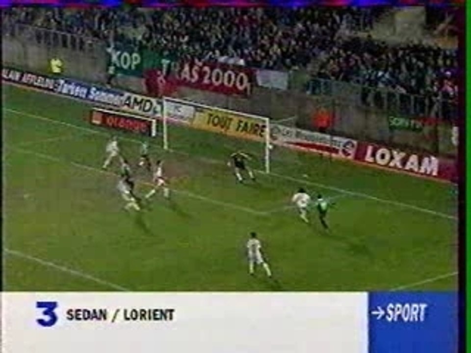 Sedan-Lorient 2001-2002