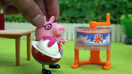 かき氷 アンパンマンとPeppaPig かき氷を作ろう Shaved ice