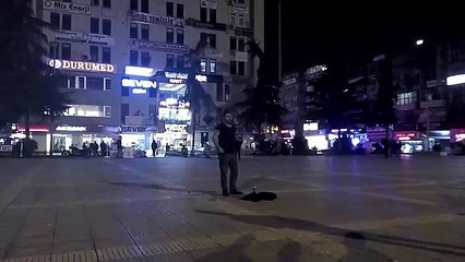 Samsun Cumhuriyet Meydanı'nda intihar eylemi