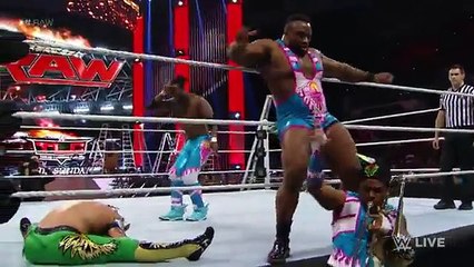 The Lucha Dragons vs. The New Day׃ Raw, December 7, 2015