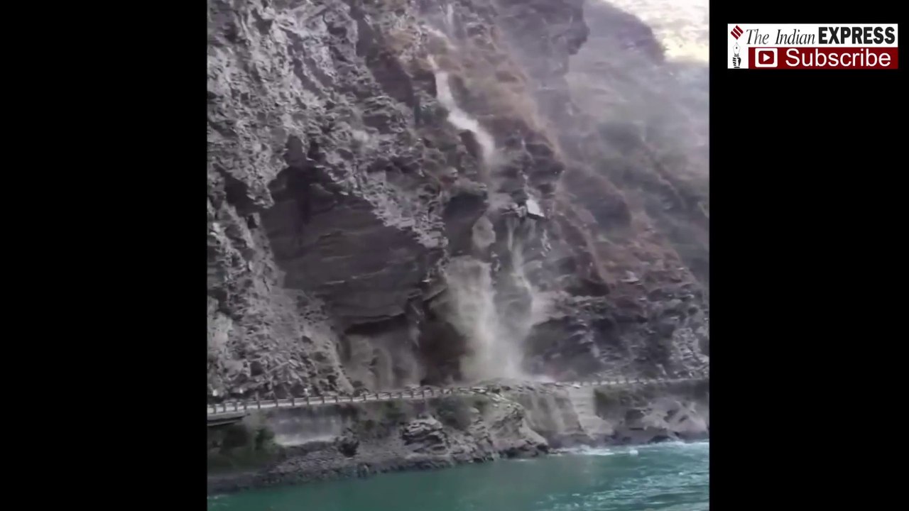 Glissement de terrain gigantesque en inde