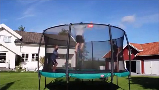 Voici pourquoi faire des backflips sur un trampoline est une très mauvaise idée