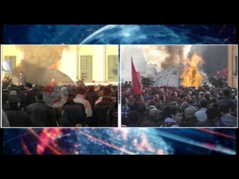 Bunkeri tek Ministria e Brendshme e perfshire nga flaket - Ora News- Lajmi i fundit-