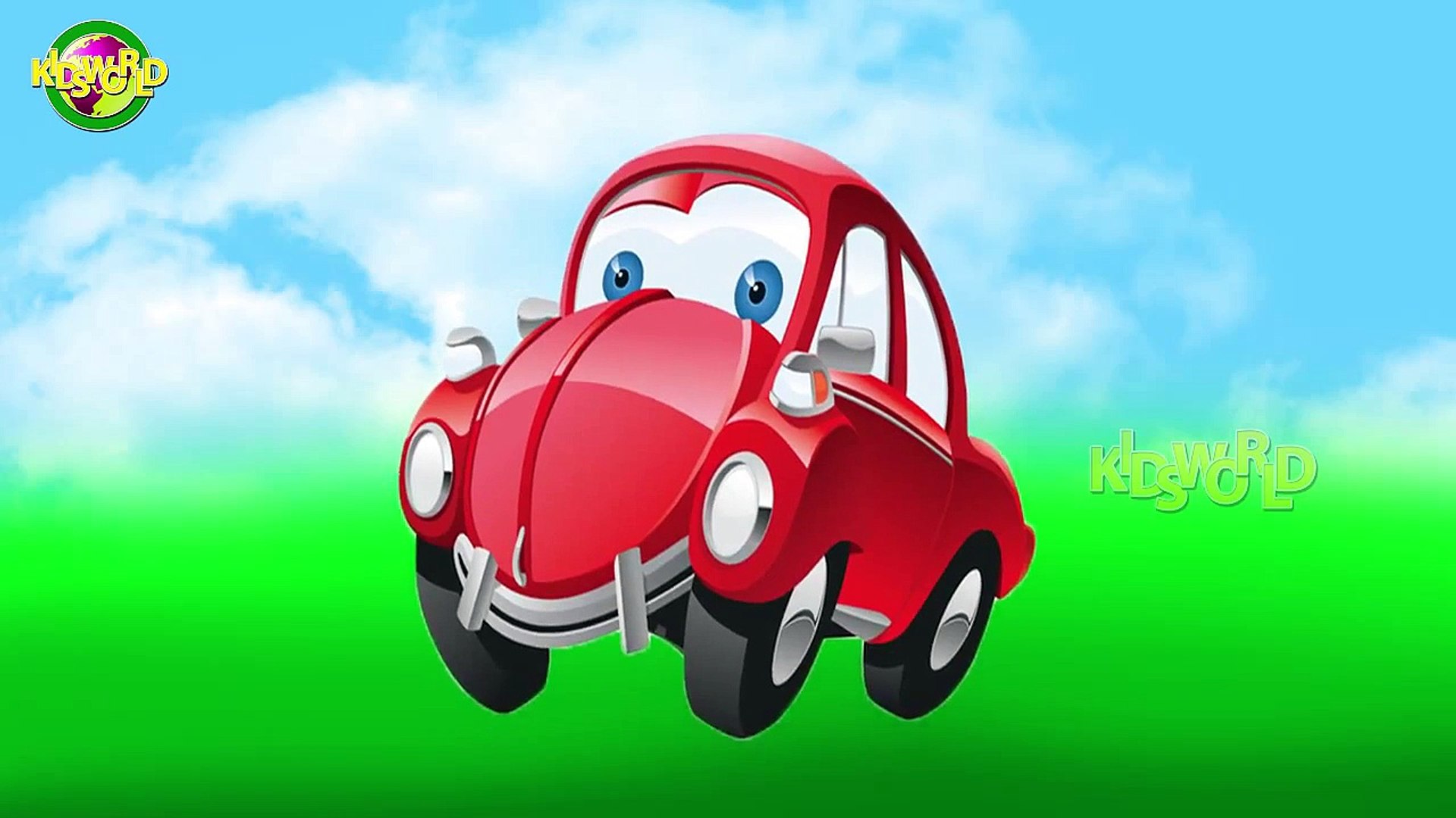 Car Cartoon Finger Family Nursery Finger Family Rhymes | Kids World Nursery Finger Family