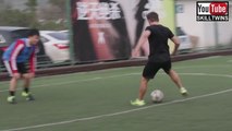 SKILLTWINS INSANE IN GAME FOOTBALL SKILL GOAL! ★