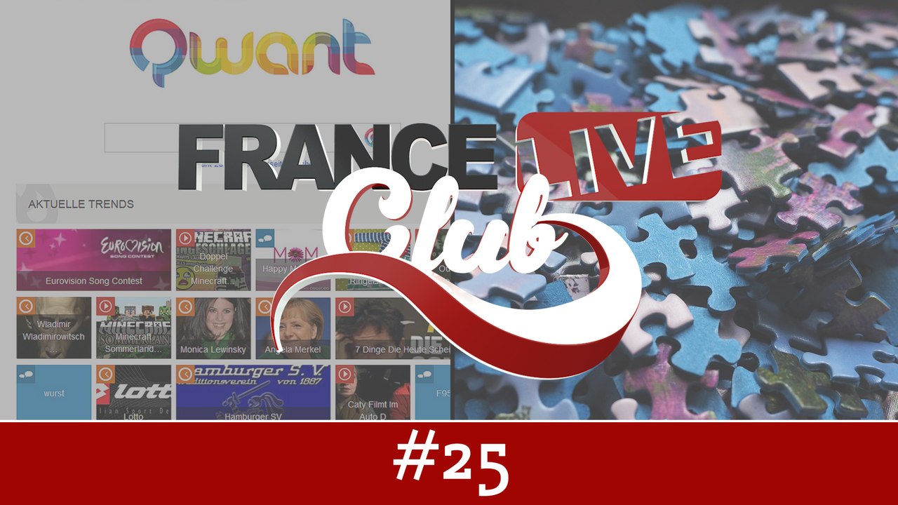 France Live Club #25 : moteur de recherche pour enfants et champion de la mémoire