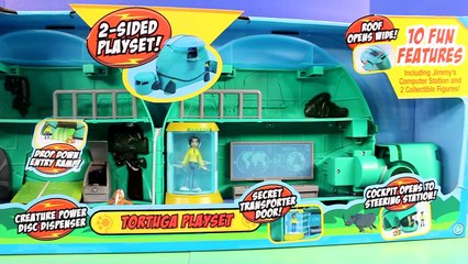 Wild Kratts Tortuga Playset 2 Sided Playset Creature Power Disc Dispenser