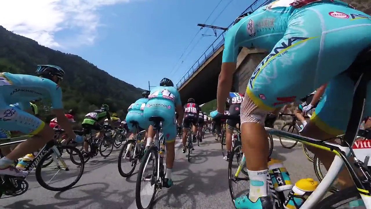 La montée de l'Alpe d'Huez en caméra embarquée (Tour de France 2015)