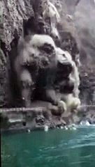 Live and Exclusive - landslide near Aut tunnel kullu ,Himachal Pradesh (India)