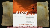 Slow Burn Burn Fat Faster By Exercising Slower