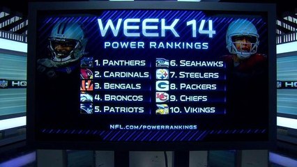 Elliot Harrison's Week 14 Power Rankings