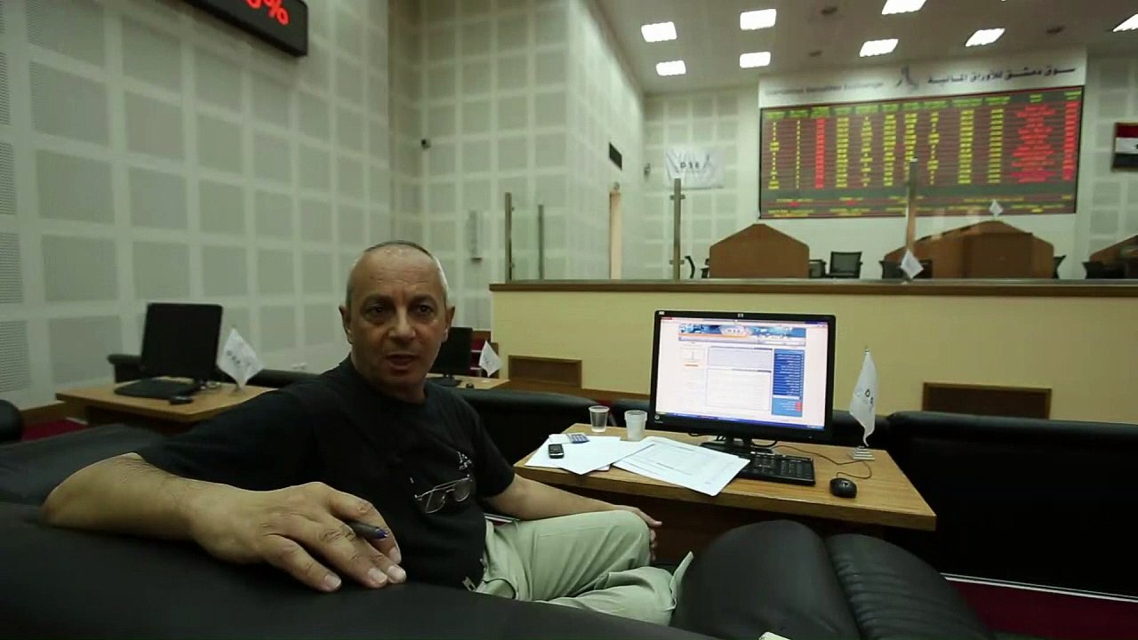 A la Bourse de Damas, des actionnaires rêvent de l'après-guerre