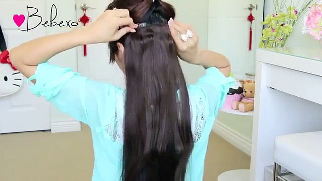 Quick & Easy Faux Braid Hairstyles for Medium Long Hair Tutorial