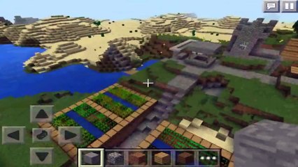 Tải video: EPIC MESA GOLDMINE SEED w/ a Village!!! - Minecraft Pocket Edition