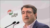 PNV:  Euskadi ha pagado más por el Cupo de lo que le correspondería