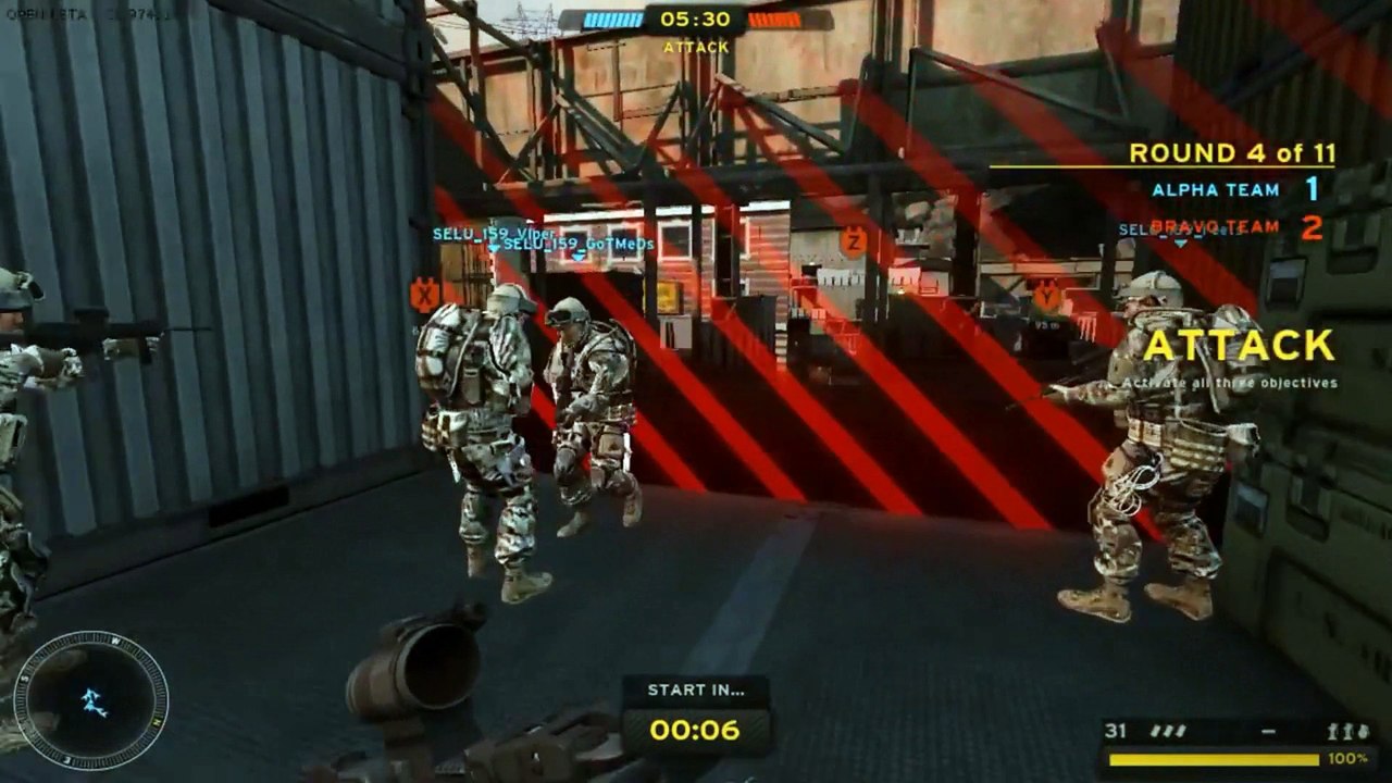 America's Army - Open Beta - Team DeathMatch Three Kings - No Blabla English Game PC #5