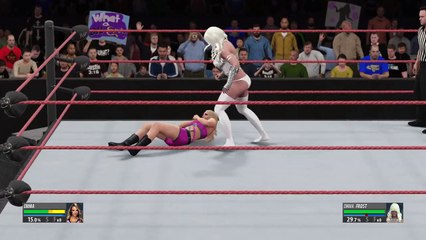 WWE 2K16 emma v emma frost