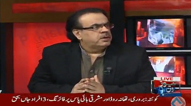 Rangers have started more severe operation in Karachi Despite Qaim Ali Shah signature on extension - Shahid Masood