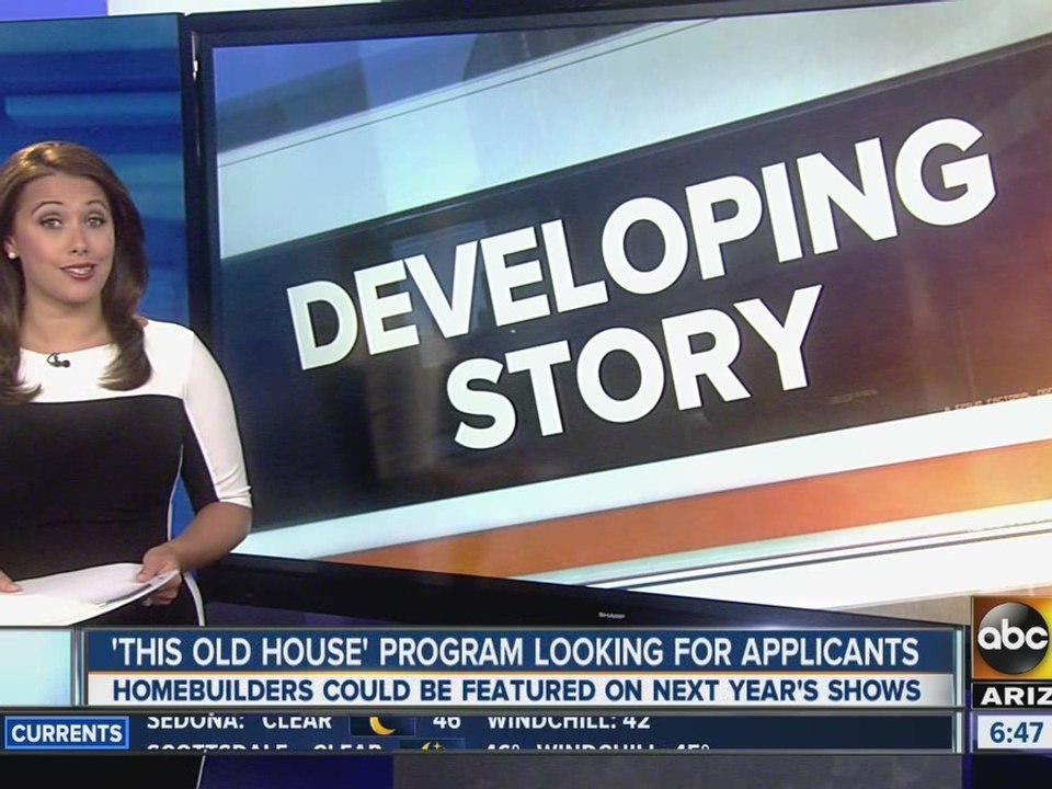 "This Old House" looking for applicants