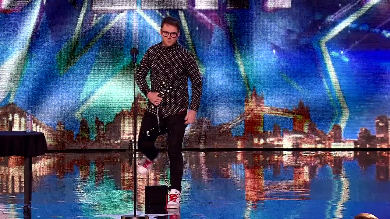 Olivers balloon act is a bit deflating... | Britains Got Talent 2015