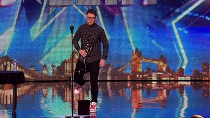 Olivers balloon act is a bit deflating... | Britains Got Talent 2015