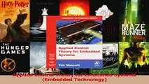 Read  Applied Control Theory for Embedded Systems Embedded Technology Ebook Free