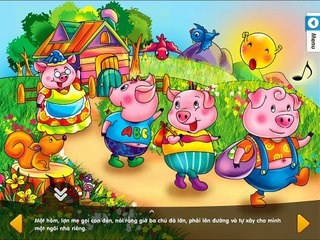 Truyện ngụ ngôn - Ba chú lợn con