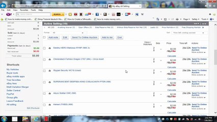 Kung Fu Tutorials: How To Sell Yugioh Cards On eBay For Beginners 2013 Part 1 of 2 By Kung Fu