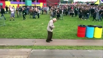 Quand Papi te met à l'amende sur la danse !