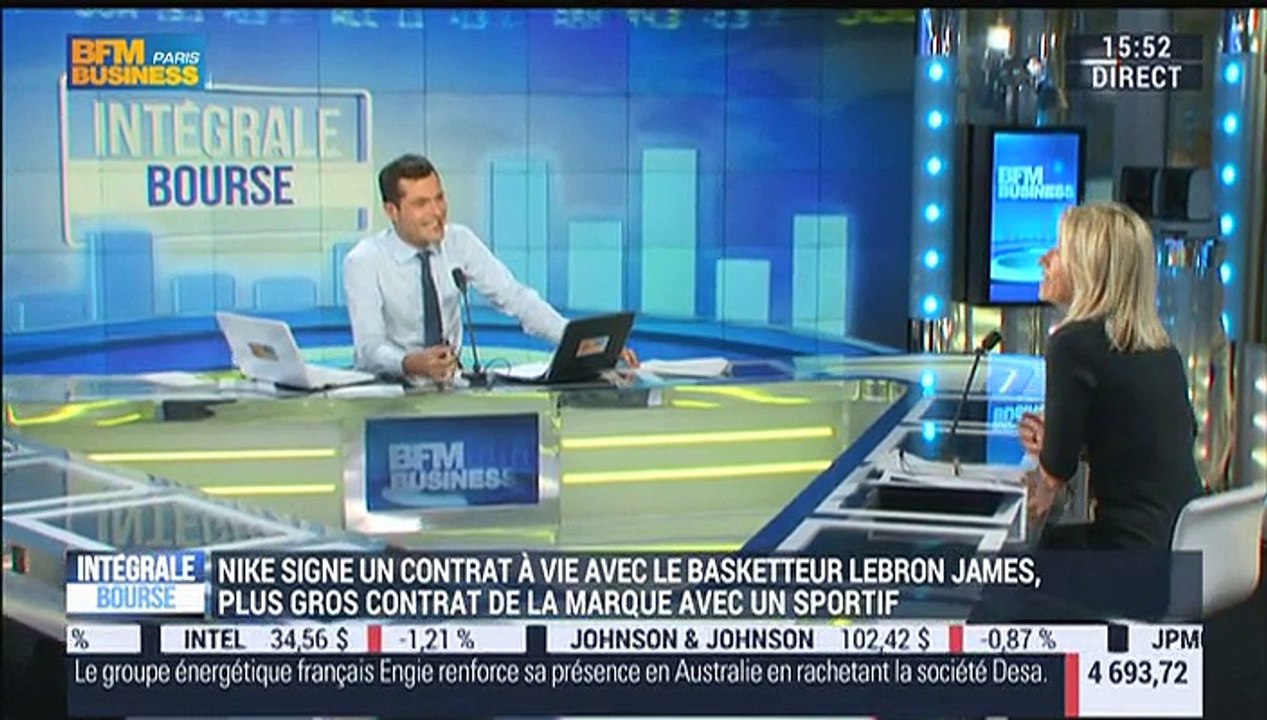 Les tendances à Wall Street: Nike signe un cont...